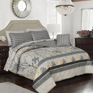 Cotton Comforter Set - 7pcs - HTP2073