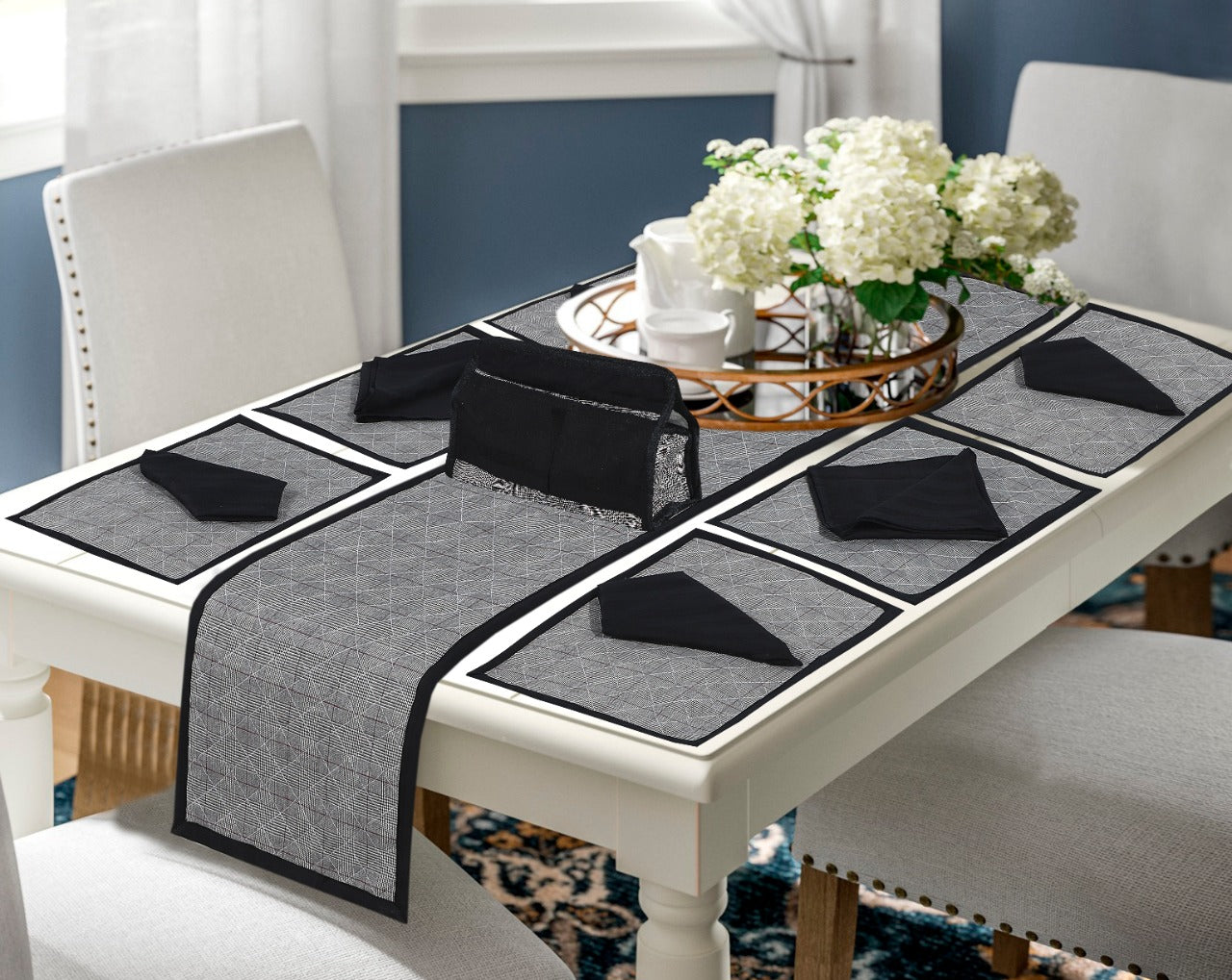 Zureno Dining Table Runner Set - 14pcs - DTR09